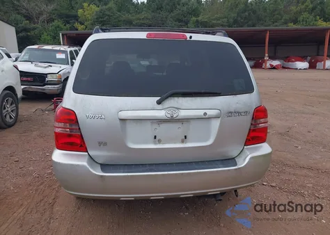 2001 Toyota Highlander V6 from USA, damaged, VIN JTEGF21A710023370